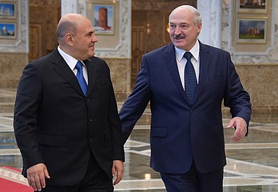What is Alexander Lukashenko's place of residence?