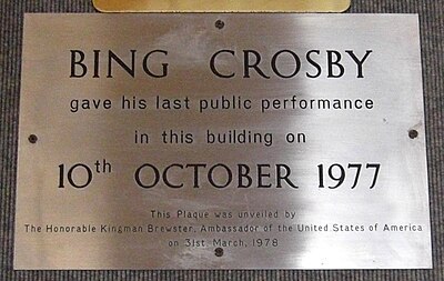 What instrument does Bing Crosby play?