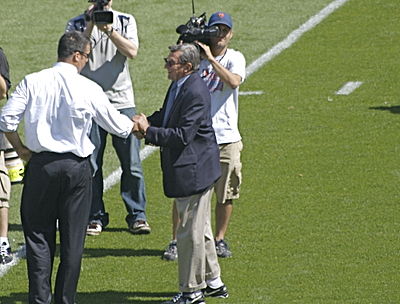 In what year were Paterno's vacated wins restored?