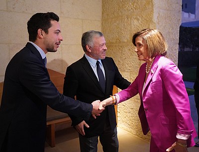 What is the name of the foundation Crown Prince Hussein is in charge of?