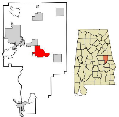 What is the main economic activity in Tallapoosa County?