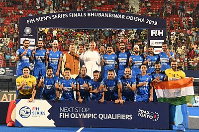 How many gold medals has the India men's national field hockey team won in the Olympics?