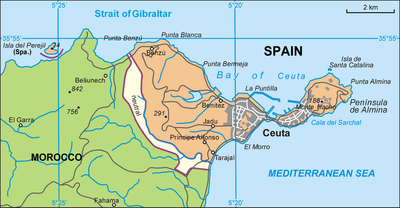 Ceuta can be found on the continent of [url class="tippy_vc" href="#78"]Africa[/url].[br]Is this true or false?