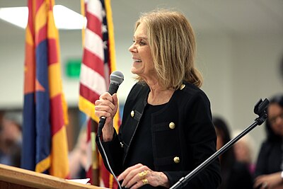 What is Steinem's primary area of activism?