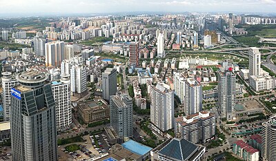 In which year did Nanning undergo sustained industrial growth?