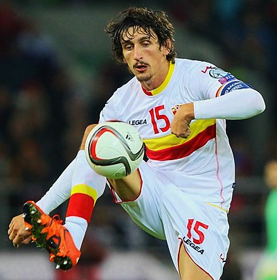 How many appearances has Stefan Savić made for Montenegro nationally?