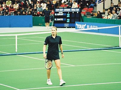 What unique achievement does Steffi Graf hold in tennis history?