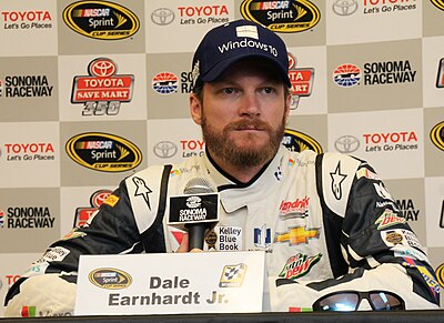 In which series does Dale Earnhardt Jr. occasionally compete?