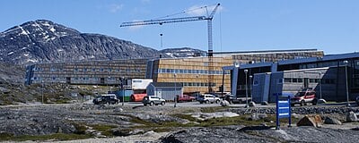 Where does Nuuk receive its electric power from?