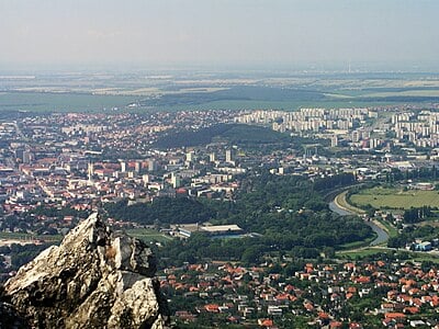 What is the name of the hill located in Nitra?