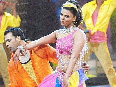 Has Rakhi Sawant ever worked in a reality television series other than Bigg Boss?