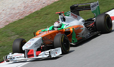 In which year did Force India achieve their first fastest lap in a Formula One race?