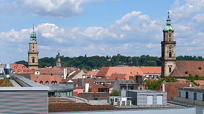 When did Erlangen become a major city in Germany?