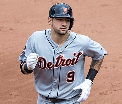 For which award did Nick Castellanos win in 2021?