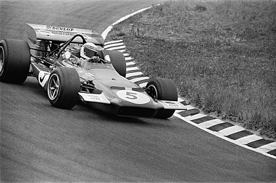 How many seasons did Jackie Stewart compete in Formula One?