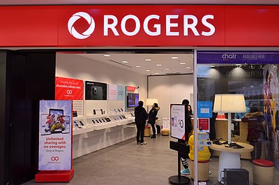 Who is the chief competitor of Rogers Communications?