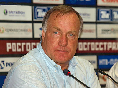 What was Advocaat's first managerial role in international football?