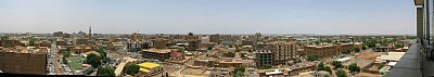 What is the population of Khartoum's metropolitan area?