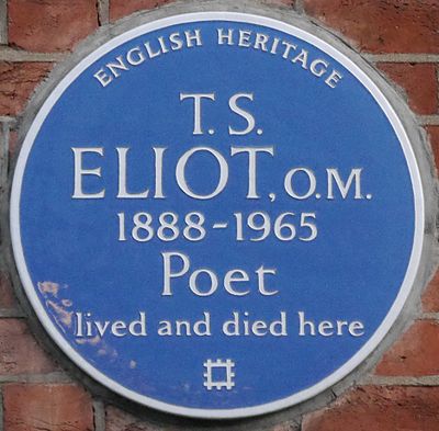 Which literary movement is T.S. Eliot most associated with?