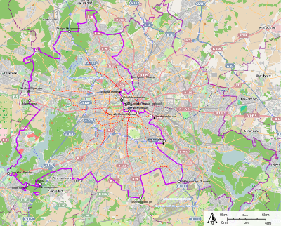 What was the population size of West Berlin during the Cold War era?
