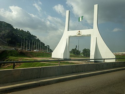 What is the population rank of Abuja among Nigerian cities?