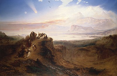 John Martin painted subjects from what text?