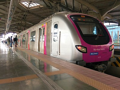 What is the nickname of Mumbai's local train system?