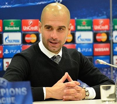 Would you be able to tell me what teams Pep Guardiola plays or has played for? [br](Select 2 answers)