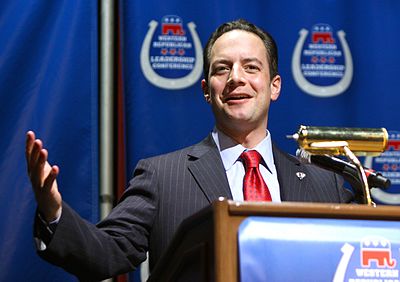 In which area did Reince Priebus primarily criticize Barack Obama's policies?