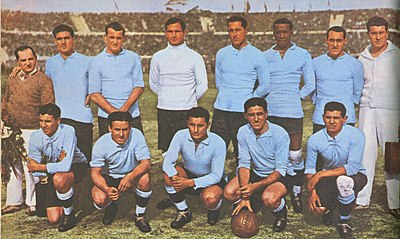 What is the nickname of the Uruguay national football team?