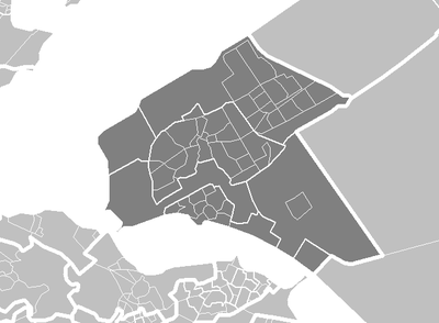 Which metropolitan area is Almere a part of?