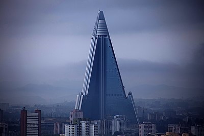 What was the original purpose of the Ryugyong Hotel?