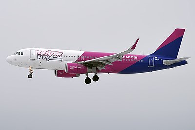 How many countries does Wizz Air serve?