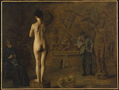 What era was considered Thomas Eakins' professional career?