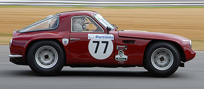 Which TVR model was named after a famous American racing driver?