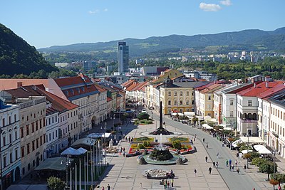 In which century was Banská Bystrica founded by German settlers?