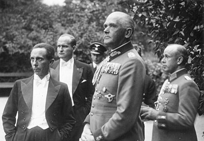 How long did Werner von Blomberg serve as Hitler's Minister of War before his forced resignation?