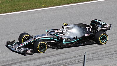 How many constructors' championships did Bottas win at Mercedes?