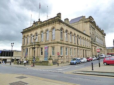In which district is Huddersfield located?