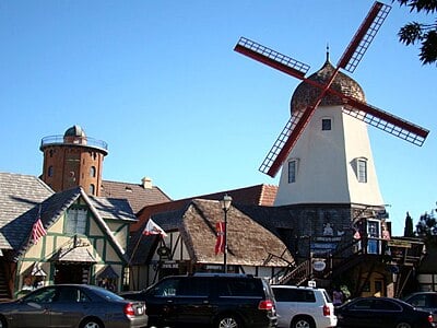 What is the name of the mission founded near Solvang in 1804?