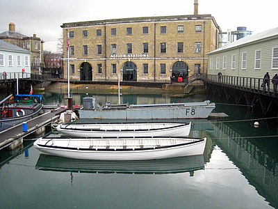 How many drydocks does HMNB Portsmouth have?