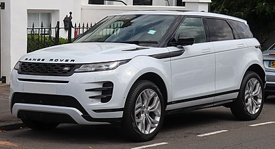 Which two marques does Jaguar Land Rover produce vehicles for?