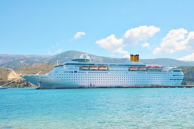 What is the main theme of Costa Cruises' onboard entertainment?
