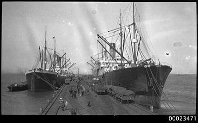 What happened to the White Star Line in 1934?