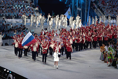 Did Russia perform a segment at the closing ceremony of the 2010 Winter Olympics?