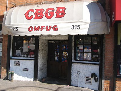 In which New York City neighborhood was CBGB located?