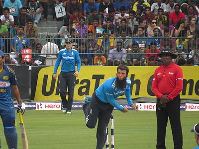 Has Moeen Ali ever gotten a hat trick in international cricket?