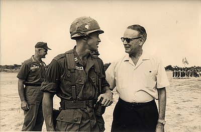 What was the nickname of the 101st Airborne Division where Maxwell D. Taylor served as commander?