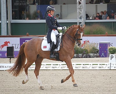 What year did Charlotte Dujardin pull out of the Summer Olympics?