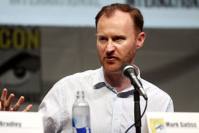 What character did Gatiss play in'Sherlock'?